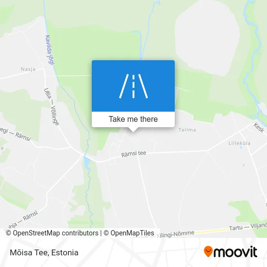 Карта Mõisa Tee