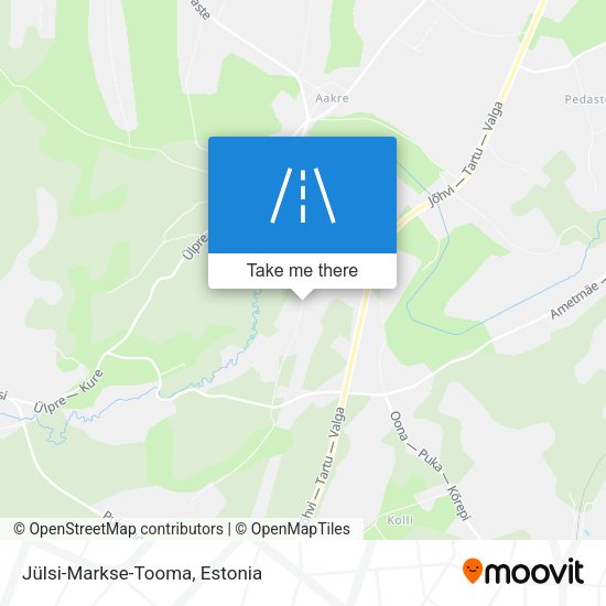 Jülsi-Markse-Tooma map