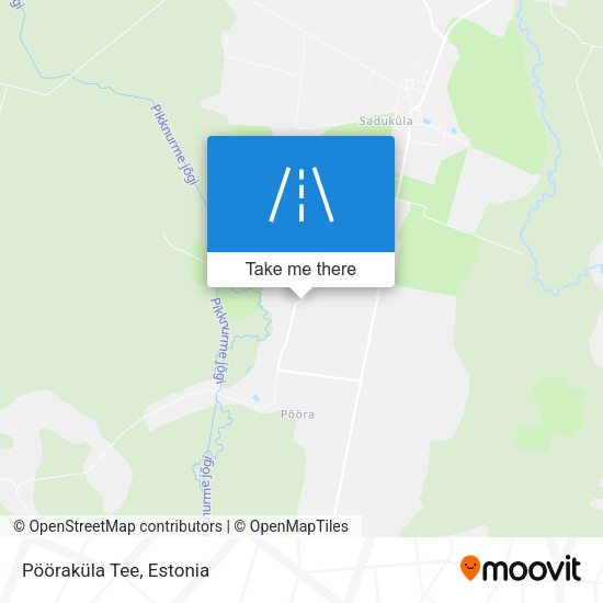 Pööraküla Tee map