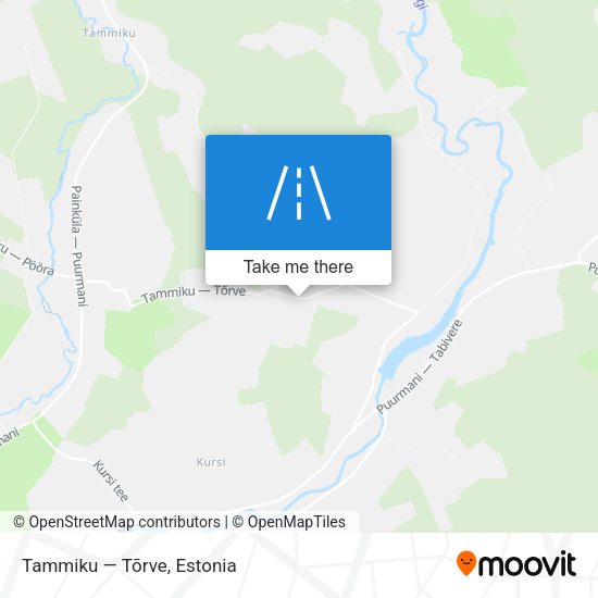 Tammiku — Tõrve map