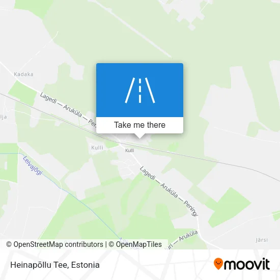 Карта Heinapõllu Tee