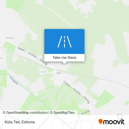 Карта Küla Tee