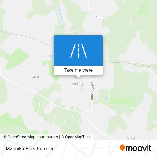 Männiku Põik map