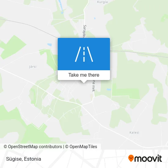 Карта Sügise