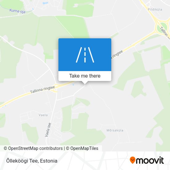 Õlleköögi Tee map
