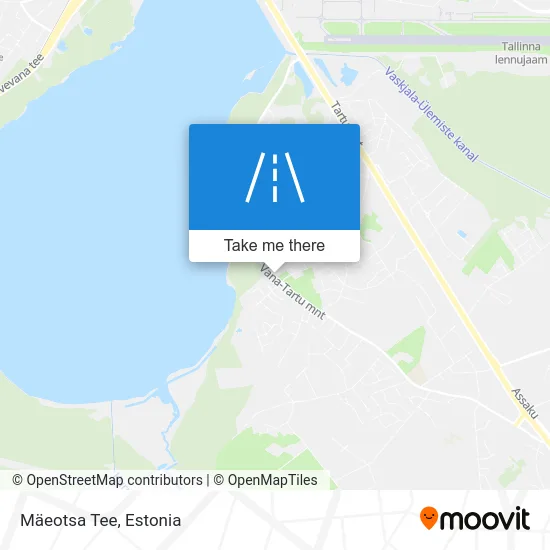 Карта Mäeotsa Tee
