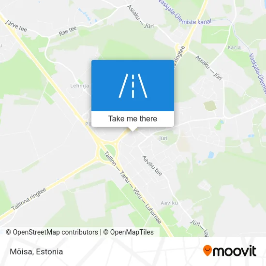 Карта Mõisa