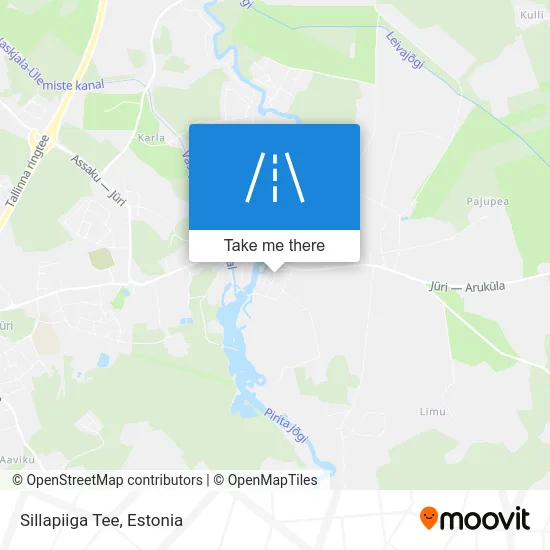 Карта Sillapiiga Tee