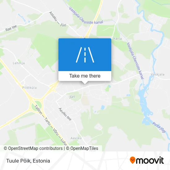 Карта Tuule Põik