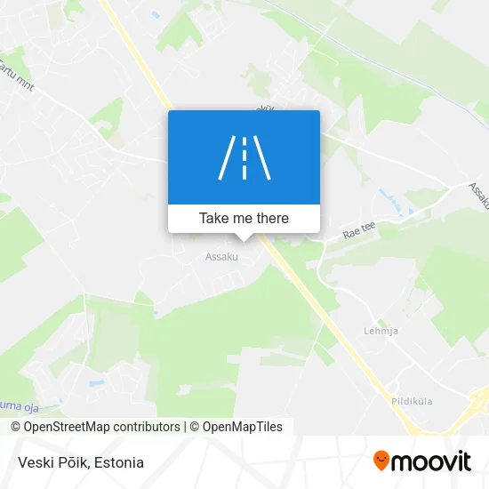 Карта Veski Põik