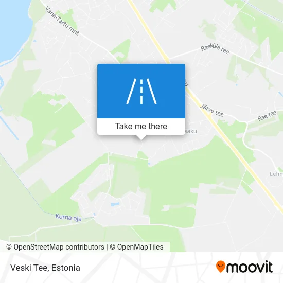 Карта Veski Tee