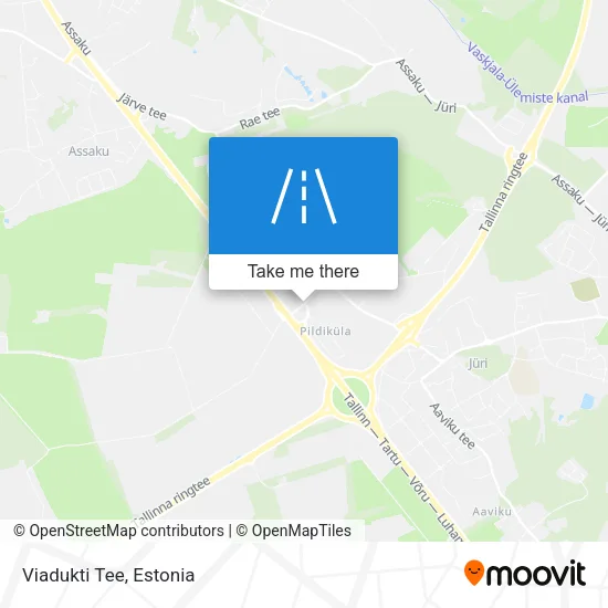 Карта Viadukti Tee