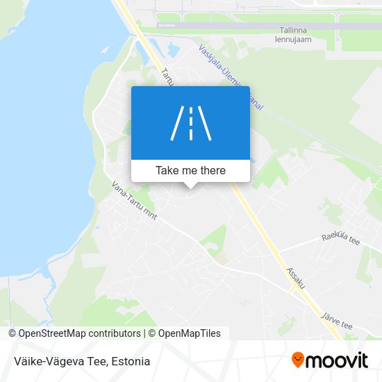 Väike-Vägeva Tee map