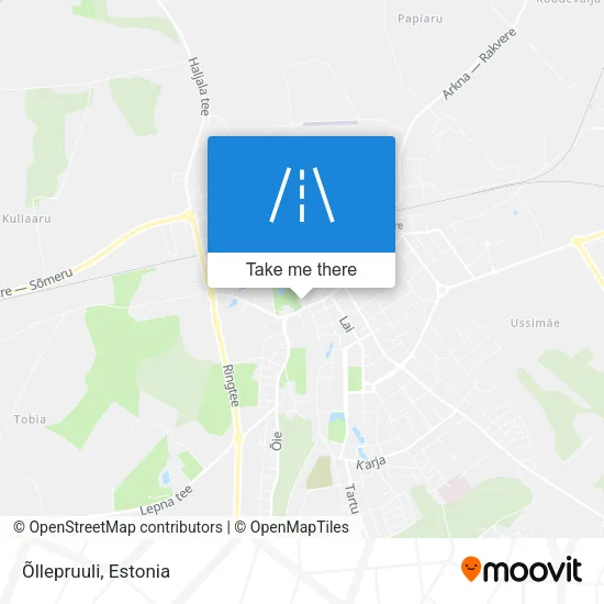 Карта Õllepruuli