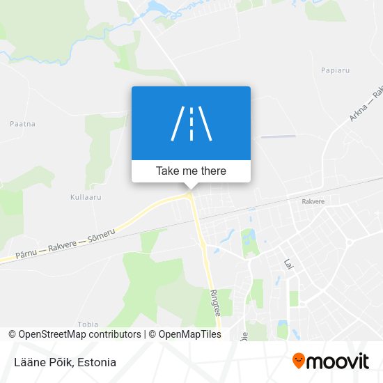 Lääne Põik map