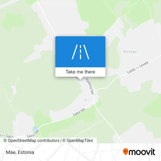Карта Mäe
