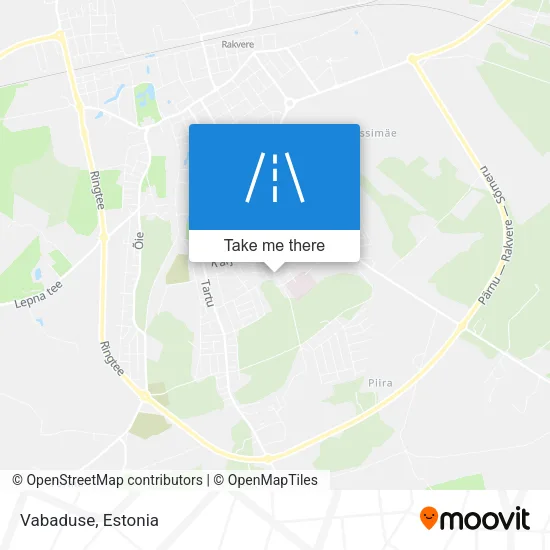 Карта Vabaduse