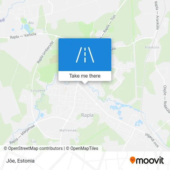 Карта Jõe