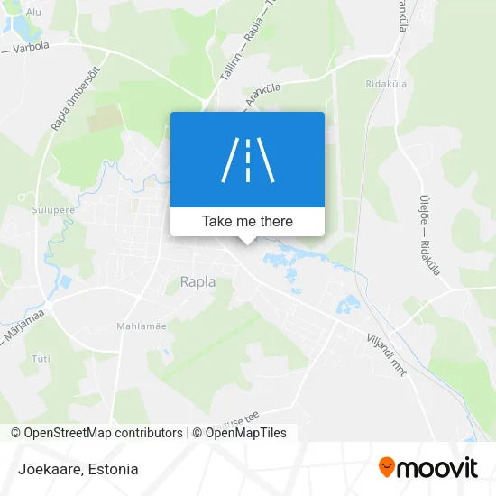 Карта Jõekaare