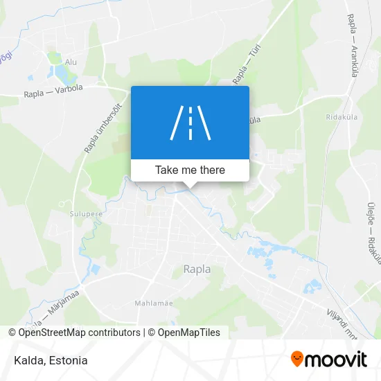Карта Kalda