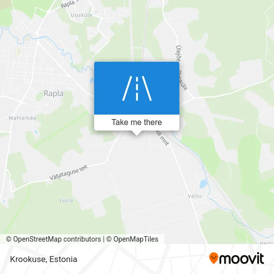 Карта Krookuse