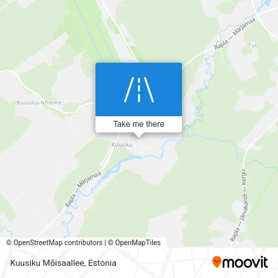 Карта Kuusiku Mõisaallee
