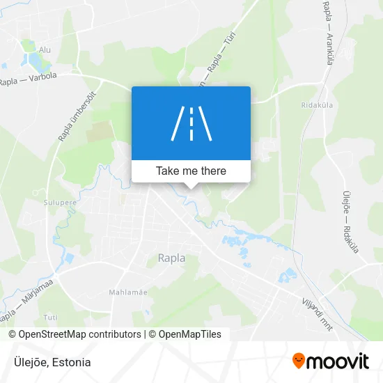 Карта Ülejõe