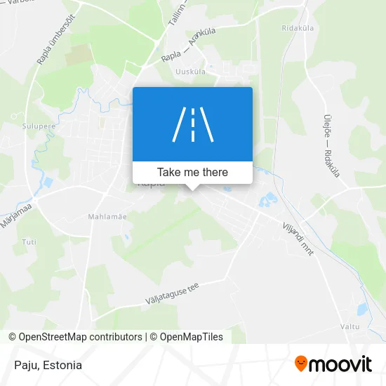 Карта Paju