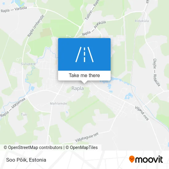 Карта Soo Põik