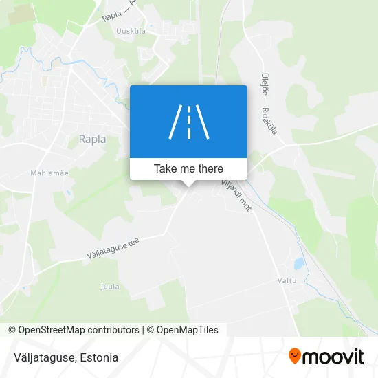 Карта Väljataguse