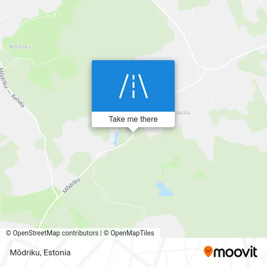 Карта Mõdriku