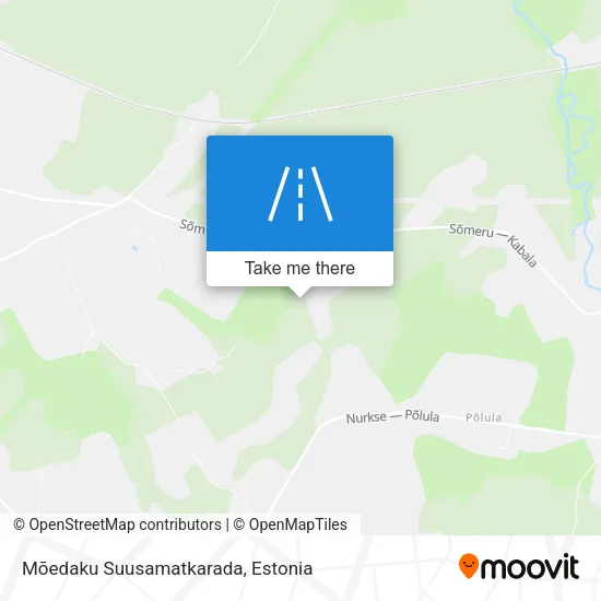 Карта Mõedaku Suusamatkarada