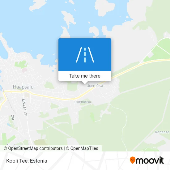 Карта Kooli Tee