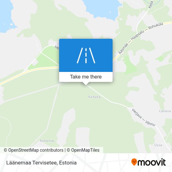 Läänemaa Tervisetee map