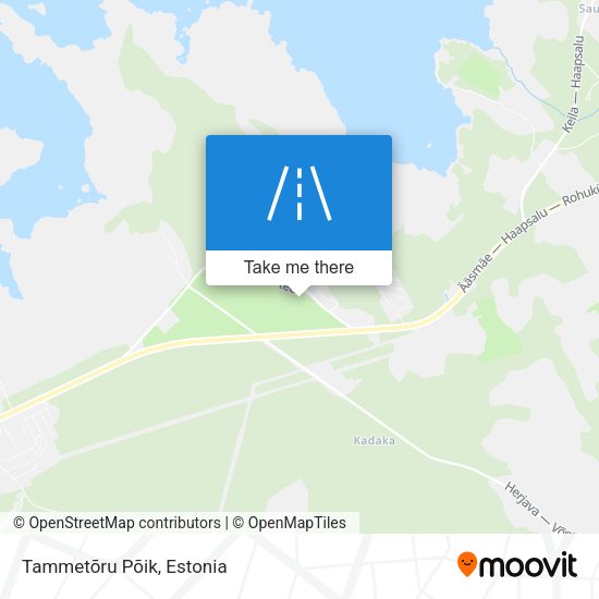 Tammetõru Põik map