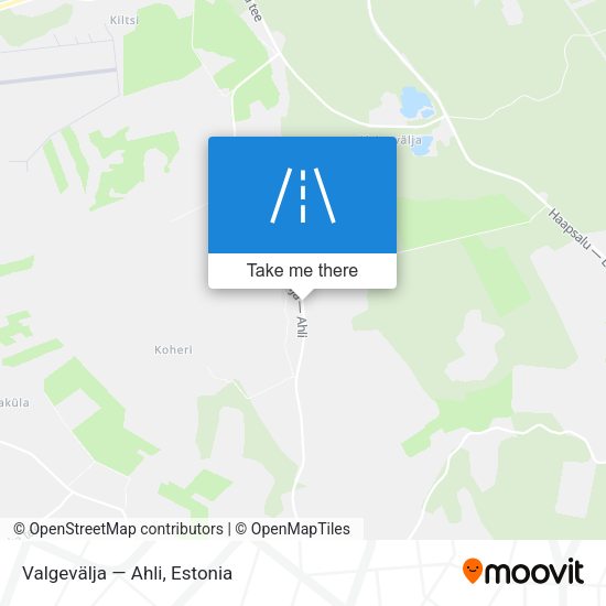 Valgevälja — Ahli map