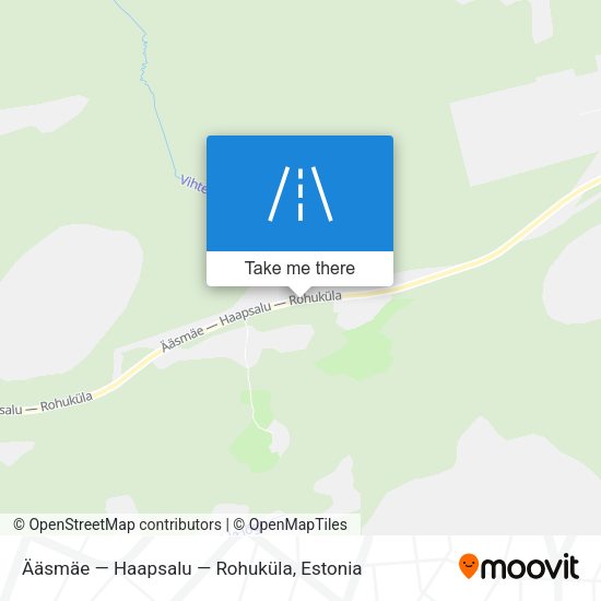 Ääsmäe — Haapsalu — Rohuküla map