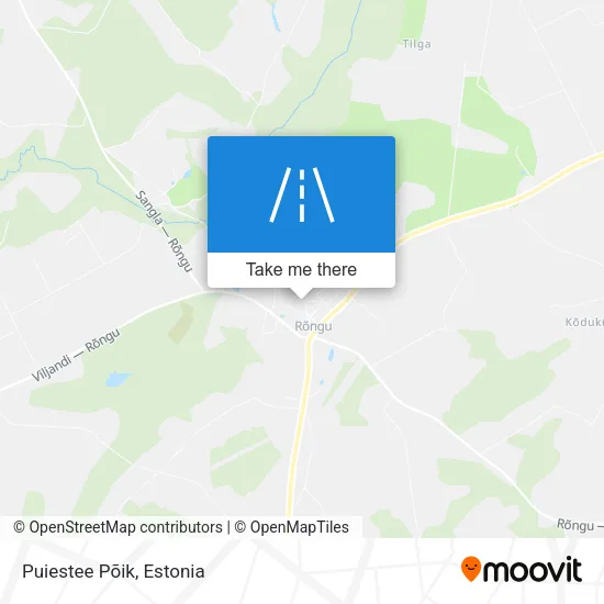 Карта Puiestee Põik