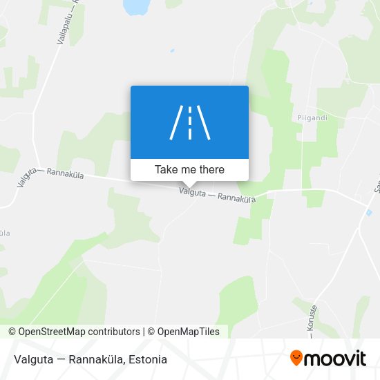 Valguta — Rannaküla map