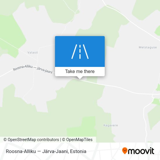 Roosna-Alliku — Järva-Jaani map