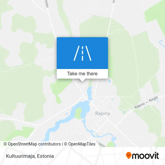 Карта Kultuurimaja
