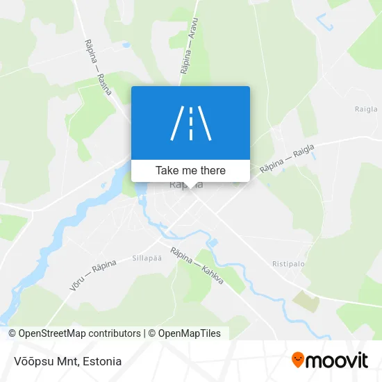 Карта Võõpsu Mnt