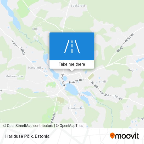 Карта Hariduse Põik