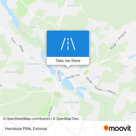 Карта Hariduse Põik