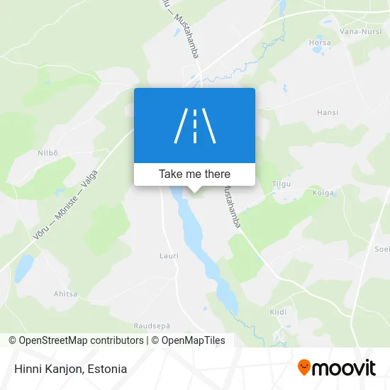 Карта Hinni Kanjon