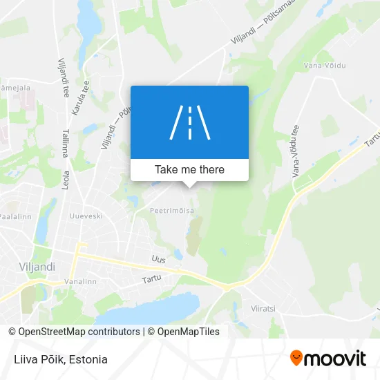 Карта Liiva Põik