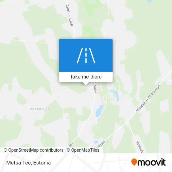 Карта Metsa Tee