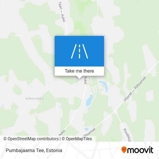 Карта Pumbajaama Tee