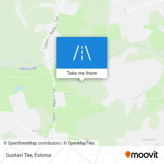 Карта Gustavi Tee