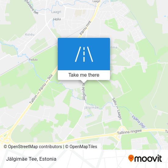 Jälgimäe Tee map